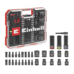 Einhell  Square Shank Impact Socket Set 32 Pieces
