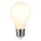 LAP  E27 A60 LED Light Bulb Milky 806lm 3.8W 2 Pack