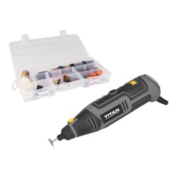 Titan TTB949MLT 130W  Electric Multi-Tool & Accessories 230-240V 214 Piece Set