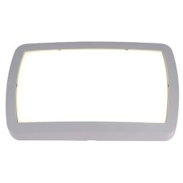 LAP  Indoor Rectangular LED Bulkhead Grey 11W 600lm