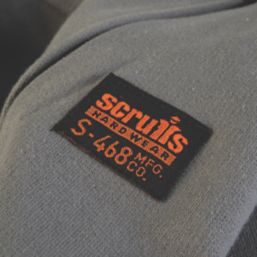 Scruffs  Eco Worker Sweatshirt Graphite Large 47.5" Chest