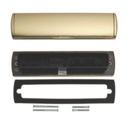 Mila Letterbox Gold 310mm x 76mm