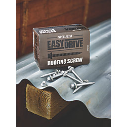 Easydrive  Flange Self-Drilling Timber Roofing Double Slash Point Screws 6.3mm x 60mm 100 Pack