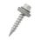 Easydrive  Flange Self Drilling Timber Roofing Double Slash Point Screws 6.3mm x 60mm 100 Pack