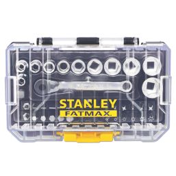 Stanley FatMax Pro-Stack 1/4" Drive Socket Set 37 Pieces