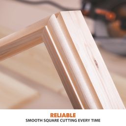 Evolution R210SMS-300+ 210mm  Electric Single-Bevel Sliding Multi-Material Mitre Saw 220-240V