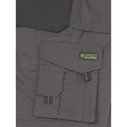 Apache APKHT Holster Pocket Work Shorts Grey/Black 34" W