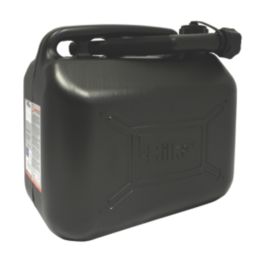 Hilka Pro-Craft Plastic Fuel Can Black 10Ltr