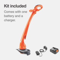 Flymo EasiTrim 250  18V 1 x 2.0Ah Li-Ion Power for All  Cordless Battery Grass Trimmer