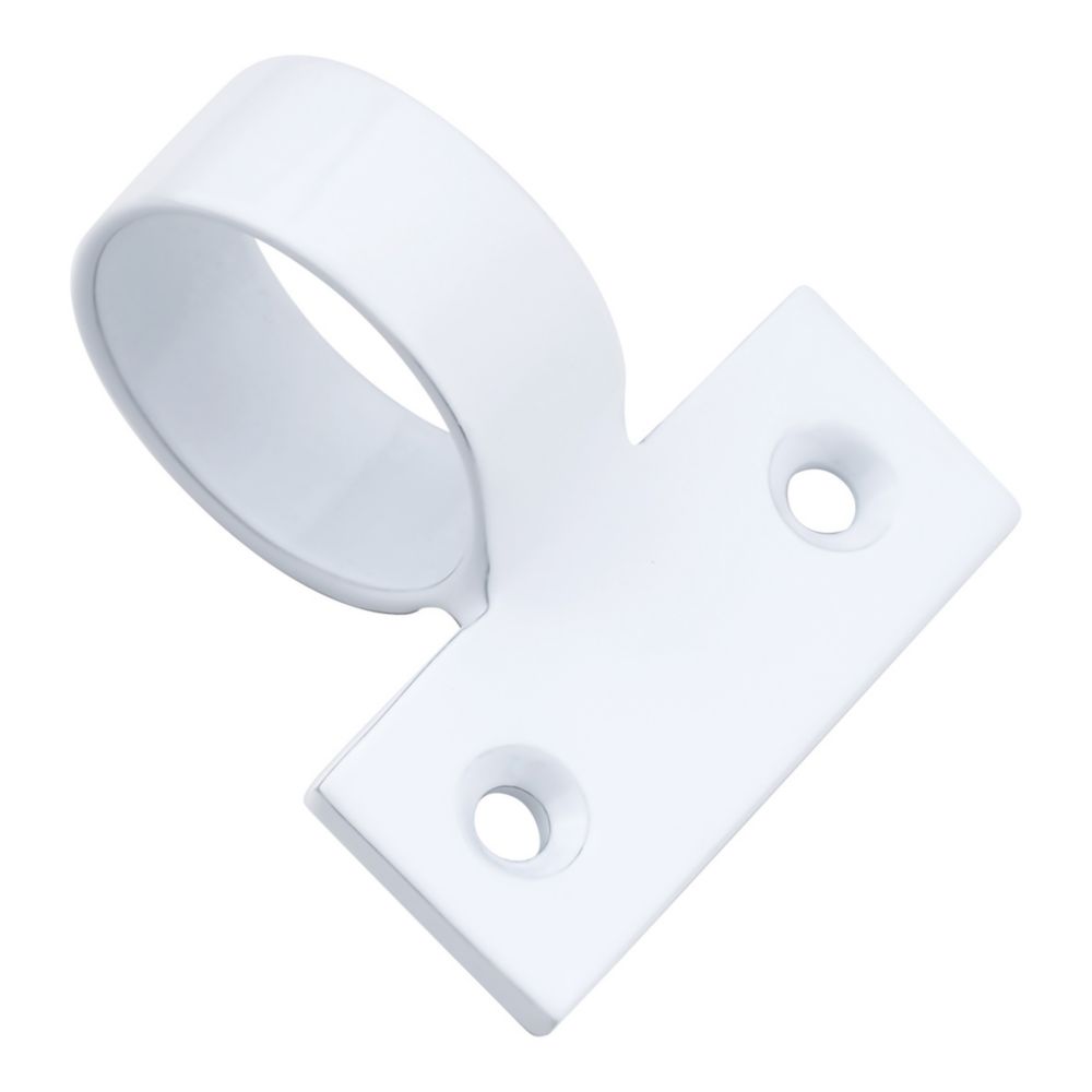 Smith & Locke Sash Window Ring Pull White 42mm x 45mm - Screwfix