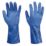 Showa 660 Chemical Hazard Gauntlets Blue Large
