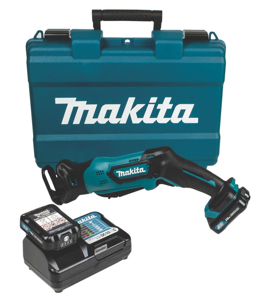 Makita JR103DWAE 12V 2 x 2.0Ah LiIon CXT Cordless Reciprocating Saw