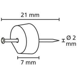 Suki Chipboard Shelf Supports 40 Pack