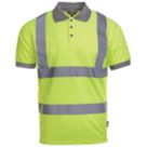 Site  Hi-Vis Polo Shirt Yellow 2X Large 49.5" Chest