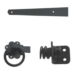 Smith & Locke Gate Latch Kit Black