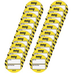 Scafftag  Unitag Inserts (Yellow) 20 Pack