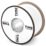 Time RG6 White 1-Core Round Coaxial Cable 25m Drum