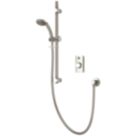 Aqualisa Visage Gravity-Pumped Rear-Fed Single Outlet Chrome Thermostatic Digital Shower
