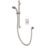 Aqualisa Visage Gravity-Pumped Rear-Fed Single Outlet Chrome Thermostatic Digital Shower