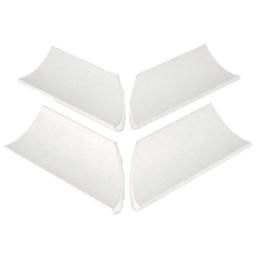 NMC Pro-Cove Lite Coving Internal Mitre Set 127mm x 238mm 4 Pack
