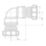 McAlpine MT20 Compression Bend 135° 40mm