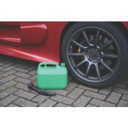 Hilka Pro-Craft Plastic Fuel Can Green 5Ltr