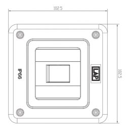 LAP  IP66 20A 1-Gang 2-Way Weatherproof Outdoor Switch