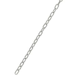 Essentials Side-Welded Zinc-Plated Short Link Chain 4mm x 2.5m
