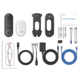 Reolink 2K+  Wired Smart AI WiFi Video Doorbell & Chime 64GB Black