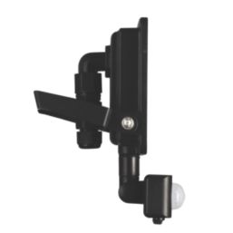 TCP  Indoor & Outdoor LED Floodlight With PIR Sensor Black 20W 3200lm