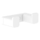 Hansgrohe AddStoris Double Bathroom Hook Matt White
