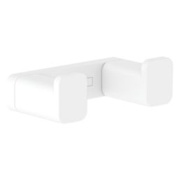 Hansgrohe AddStoris Double Bathroom Hook Matt White