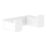 Hansgrohe AddStoris Double Bathroom Hook Matt White