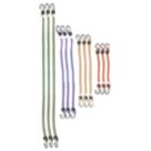 Pearl Consumables Assorted Luggage Straps 12 Pieces