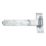 Smith & Locke Self-Colour Straight Gate Hinge Hook & Band 134mm x 260mm x 45.5mm