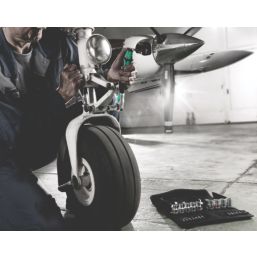 Wera 8100 SA All-in Zyklop Speed 1/4" Drive Ratchet & Socket Set 42 Pcs