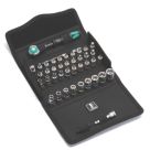 Wera 8100 SA All-in Zyklop Speed 1/4" Drive Ratchet & Socket Set 42 Pcs