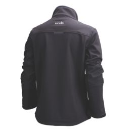 Scruffs Trade Softshell Jacket Black Medium 40" Chest