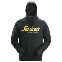 Snickers 2899 - Classic Logo Hoodie Black Small 36" Chest