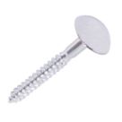 Essentials  Slotted Countersunk  Mirror Screws 8ga x 1 1/2" 10 Pack