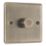 LAP  1-Gang 2-Way LED Dimmer Switch  Antique Brass with Colour-Matched Inserts