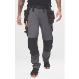 Snickers 6271 Work Trousers Black 33" W 30" L