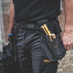 DEWALT Barstow Holster Work Trousers Charcoal Grey 32" W 31" L