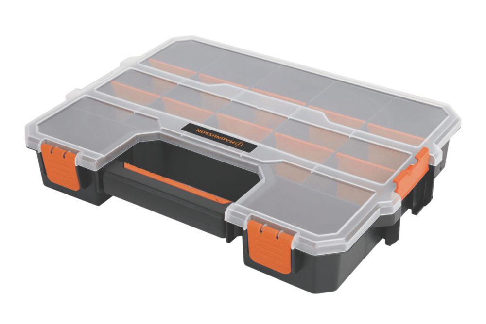 Magnusson Compartment Organiser Case 14.76" x 11" Screwfix