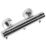 Croydex Metlex Inclusive  Exposed Chrome Thermostatic Shower Set 120mm