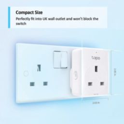 TP-Link Tapo P110 13A Mini Smart Plug White 4 Pack