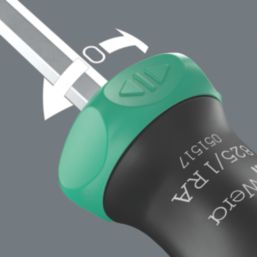 Wera Kraftform Kompakt 27 RA 2 Interchangeable Ratchet Screwdriver Set 6 Pieces