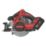 Milwaukee M18 BLCS66-502X 190mm 18V 2 x 5.0Ah Li-Ion RedLithium Brushless Cordless Circular Saw