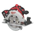 Milwaukee M18 BLCS66-502X 190mm 18V 2 x 5.0Ah Li-Ion RedLithium Brushless Cordless Circular Saw