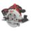 Milwaukee M18 BLCS66-502X 190mm 18V 2 x 5.0Ah Li-Ion RedLithium Brushless Cordless Circular Saw